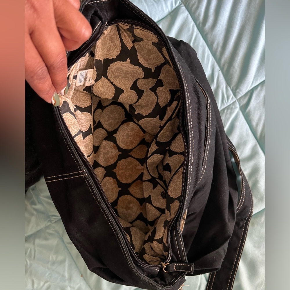 Black denim should bag